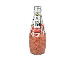 Basil Seed Drink - Pink Guava (290 ml)